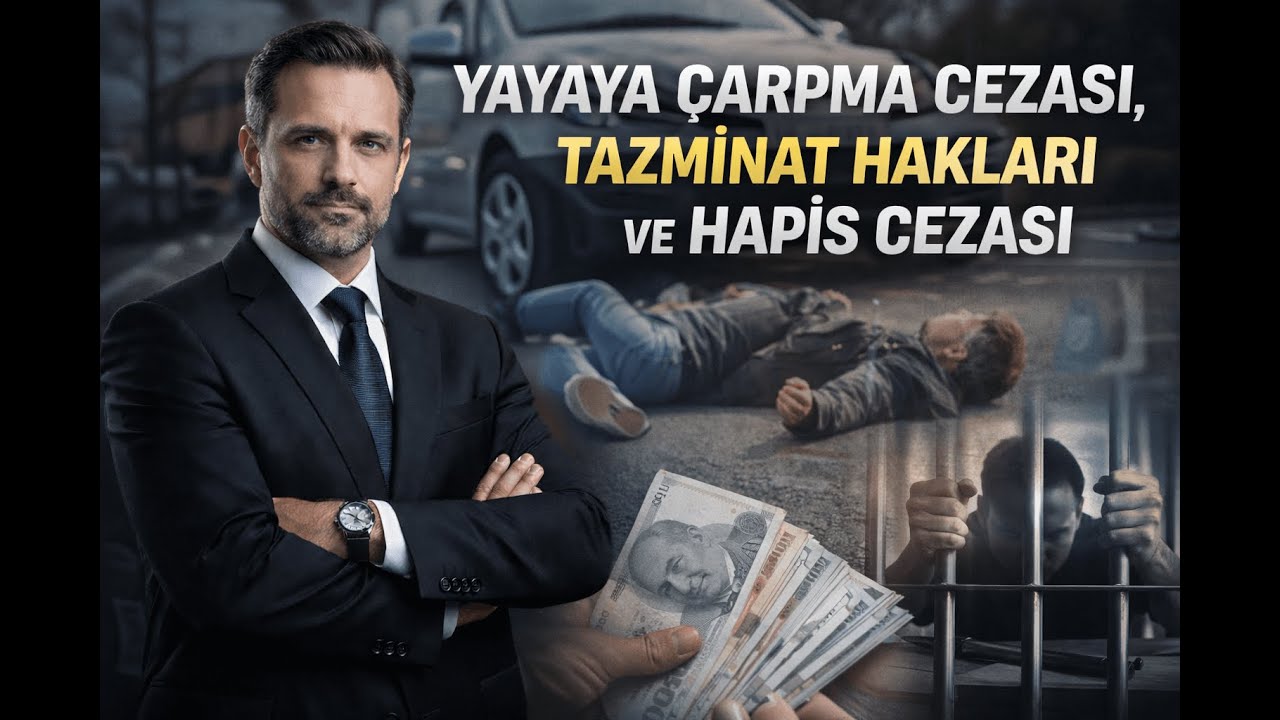 Yayaya Çarpma Cezası, Tazminat Hakları ve Hapis Cezası Riski (2026)