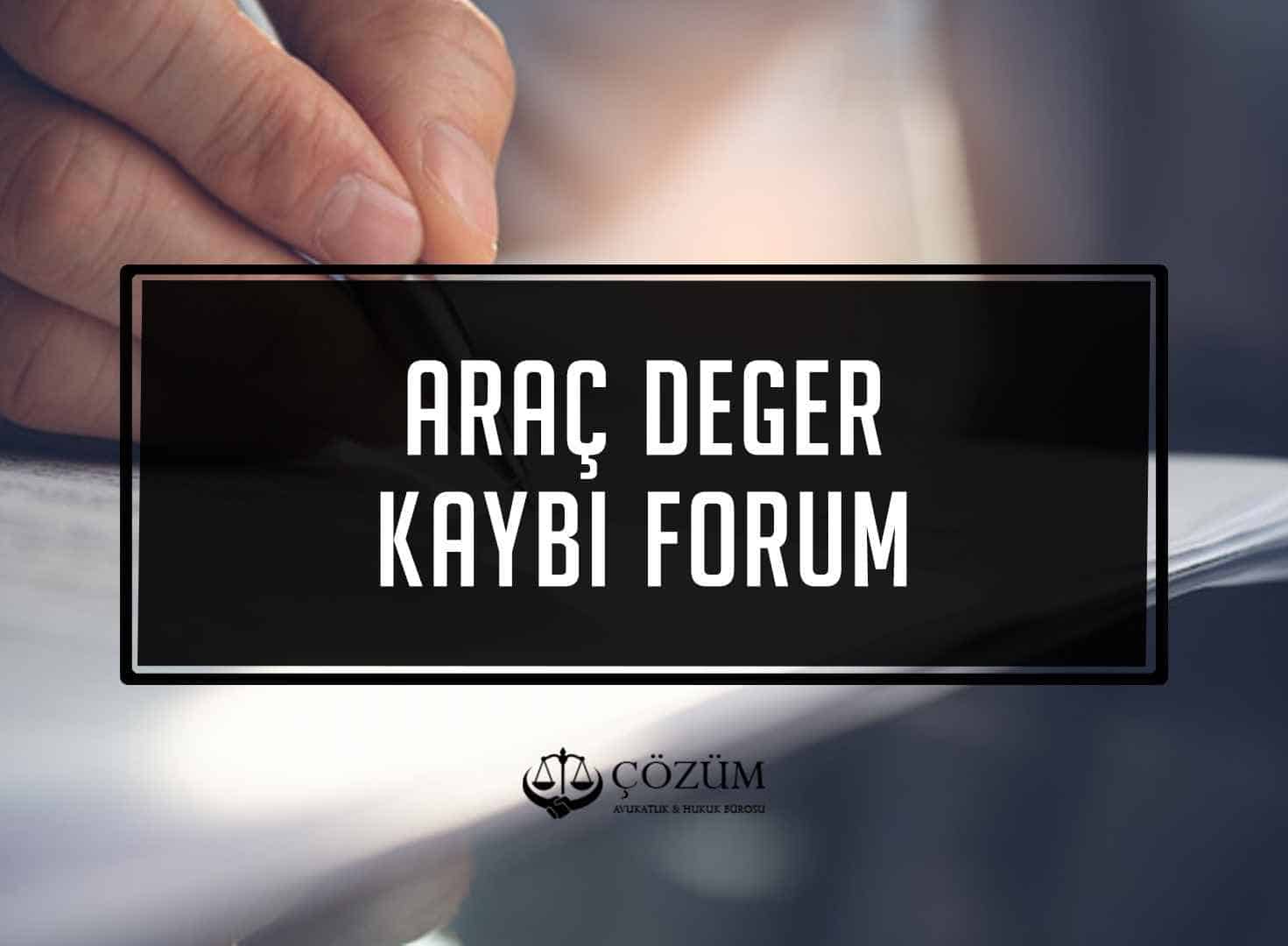 Araç Değer Kaybı Forum