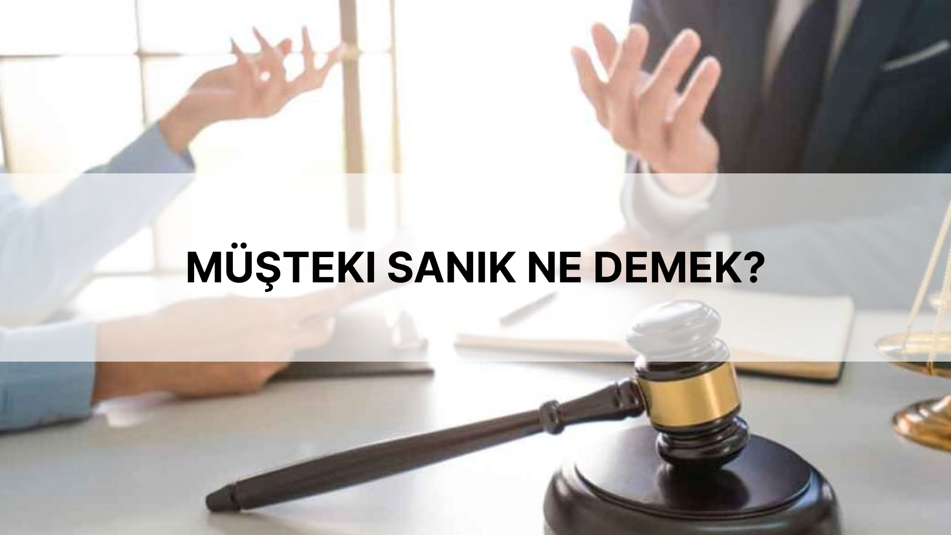 müşteki sanık