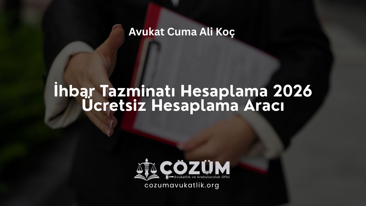 İhbar Tazminatı Hesaplama