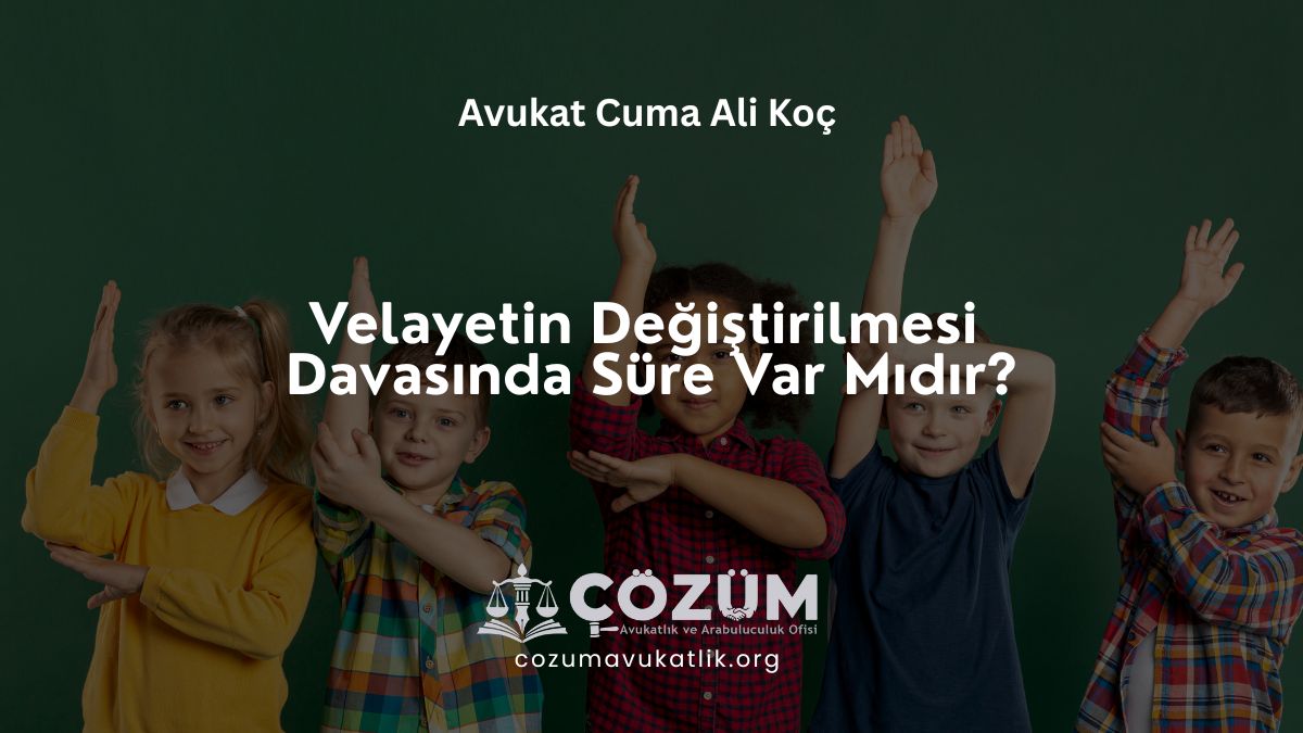 Velayetin Değiştirilmesi Dava Dilekçesi Örneği 2026