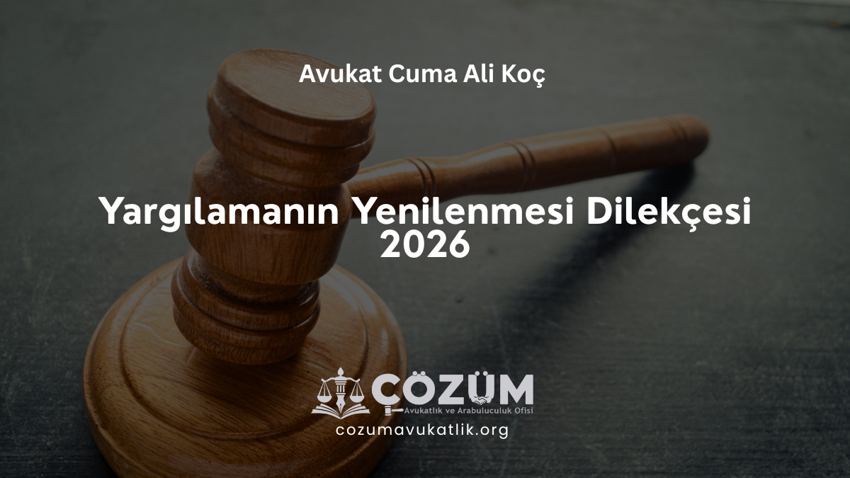 Yargılamanın Yenilenmesi Dilekçesi 2026