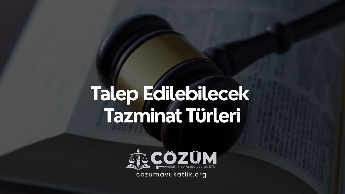 Talep Edilebilecek Tazminat Türleri