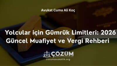 Yolcular için Gümrük Limitleri: 2026 Güncel Muafiyet ve Vergi Rehberi